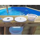 Skimmer Ubbink bouche large avec buse de refoulement 7514019