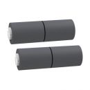 Rouleaux de mousse PVA coloris gris pour chenille Robotclean 3 7505502 et Robotclean Accu 4 Pool 750550