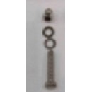 2 vis pour fixation ancrage &eacute;chelle Ubbink 7514750 r&eacute;f 2 et 3
