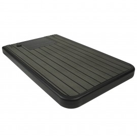 Plancher Solaris pour douche Ubbink anthracite livré sans douche