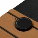 Plancher Solaris pour douche Ubbink imitation teck livr&eacute; sans douche