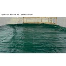 Piscine bois weka 595 Rectangle 200x400cm 7.68 m3 liner bleu filtre sable terrasse coffre filtration rangement