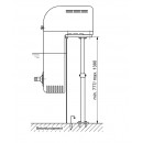 Syst&egrave;me de nage &agrave; contre-courant 21 m3/h pour piscine bois weka ou Ubbink