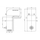 Syst&egrave;me de nage &agrave; contre-courant 21 m3/h pour piscine bois weka ou Ubbink