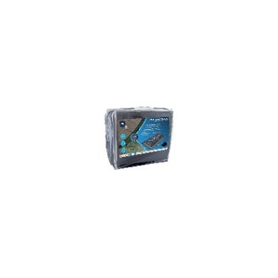 Couverture solaire 2.95 x2.95 m gris translucide 300 microns pour piscine enterrée 3 x 6 m