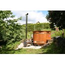 Bain nordique Authentic Exclusive SM diam 150 cm 4 &agrave; 6 personnes avec chauffage &eacute;lectrique 3 kw et filration