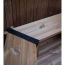 Bain nordique Authentic Exclusive SM diam 180 cm 6 &agrave; 8 personnes avec chauffage &eacute;lectrique 3 kw et filration