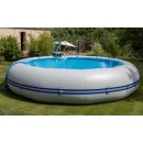 Kit piscine Zodiac Original WINKY4 ronde diam&egrave;tre ext. 5.0 m hauteur 120cm 12 m3