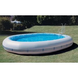 Arrêt par Aqualux Kit piscine Zodiac Original OVLINE2000 ovale 500x700cm  hauteur 110cm 25 m3