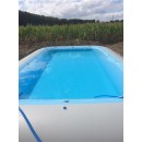 Kit piscine Zodiac Original HIPPO40 rectangle 770x1180cm hauteur 125cm 40m3