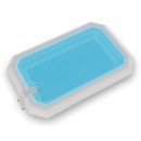 Kit piscine Zodiac Original HIPPO40 rectangle 770x1180cm hauteur 125cm 40m3