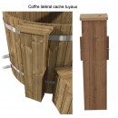 Bain nordique Authentic Basic SM diam 150 cm avec po&ecirc;le &agrave; bois Vilpra 15 kW