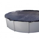 B&acirc;ches d&rsquo;hiver rondes pour piscine hors sol en m&eacute;tal toutes dimensions