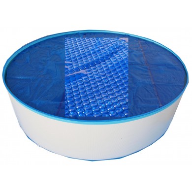 Bâche à bulles pour piscine acier de diamètre 350 cm 270gr Torrente TOI
