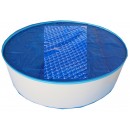 B&acirc;che &agrave; bulles pour piscine acier de diam&egrave;tre 350 cm 270gr Torrente TOI