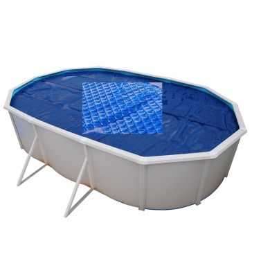 Bâche à bulles pour piscine acier de diamètre 640cm 270gr Torrente TOI