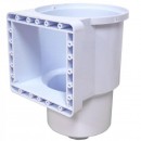 Skimmer complet pour piscine Torrente Toi dimensions de la bouche 14,8 x 14,1 cm.