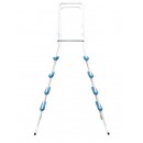 &Eacute;chelle haute pour piscine acier hauteur 120 ou 132 cm Torrente TOI