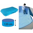 Liner rond pour piscine acier diam&egrave;tre 350 cm hauteur 90 cm Torrente Toi