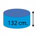 Liner rond pour piscine acier diam&egrave;tre 350 cm hauteur 90 cm Torrente Toi