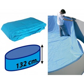 Liner ovale pour piscine acier 915x457 cm hauteur 132 cm 40/100 Torrente Toi