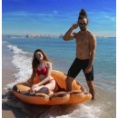 Main g&eacute;ante gonflable 240 x 152 cm pour piscine