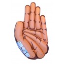 Main gonflable 137 x 87 cm pour piscine ou plage Torrente Toi