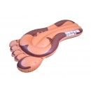 Pied gonflable g&eacute;ant 205 x 106 cm pour piscine ou plage Torrente Toi