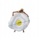 Oeuf sur le plat gonflable 135 x 115 cm pour piscine ou plage Torrente Toi