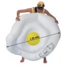 L&egrave;vres rouge gonflable 137 x 144 cm pour piscine ou plage Torrente Toi