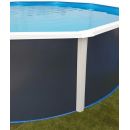 Kit piscine acier Canarias blanc D 460cm haut 120 cm filtration &eacute;chelle Torrente Toi pas cher