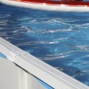 Kit piscine acier Mallorca blanc ovale 500x366cm haut 120 cm filtration &eacute;chelle Torrente Toi pas cher