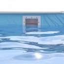 Kit piscine acier Mallorca blanc ovale 500x366cm haut 120 cm filtration &eacute;chelle Torrente Toi pas cher