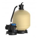 Kit piscine acier Mallorca blanc ovale 915x457cm haut 120 cm filtration &eacute;chelle Torrente Toi pas cher