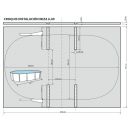 Kit piscine acier Ibiza blanc ovale 550x366cm haut 132 cm filtration &eacute;chelle Torrente Toi