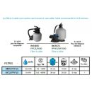 Kit piscine acier Magnum blanc haut 132cm filtration &eacute;chelle Torrente Toi
