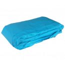 Kit piscine acier Mallorca blanc ovale 500x366cm haut 120 cm filtration &eacute;chelle Torrente Toi pas cher