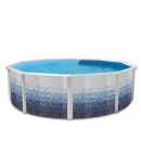Kit piscine acier D&eacute;coh'Tool Pinus D 640cm haut 120 cm filtration &eacute;chelle Torrente Toi pas cher
