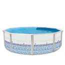 Kit piscine acier D&eacute;coh'Tool Pinus D 460cm haut 120 cm filtration &eacute;chelle Torrente Toi pas cher