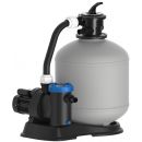 Kit piscine acier D&eacute;coh'Tool Rocaille D 350cm haut 120 cm filtration &eacute;chelle Torrente Toi pas cher