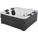 Spa MSpa mod&egrave;le de spa rigide Oslo a assembler 160 x 160 cm 6 personnes wifi