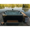 Spa MSpa mod&egrave;le de spa rigide Oslo a assembler 160 x 160 cm 6 personnes wifi