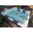 Spa MSpa mod&egrave;le de spa rigide Oslo a assembler 160 x 160 cm 6 personnes wifi