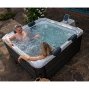 Spa MSpa mod&egrave;le de spa rigide Oslo a assembler 160 x 160 cm 6 personnes wifi