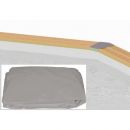 Piscine bois Ocea Ubbink 400x610cm H 130cm liner bleu, beige ou gris