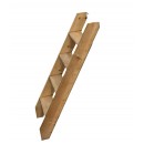 Kit Echelle bois ext&eacute;rieure pour piscine Ubbink