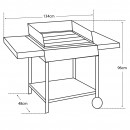 Barbecue Charbon de Bois Easy 60 Cook&rsquo;in Garden