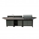 Barbecue GAZ BURN 80 PREMIUM AM285T COOK'IN GARDEN