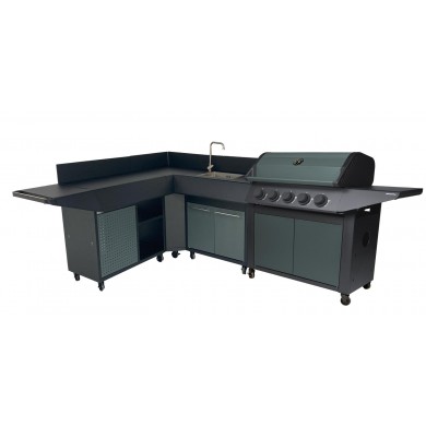 Barbecue GAZ BURN 80 PREMIUM AM285T COOK'IN GARDEN