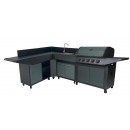 Barbecue GAZ BURN 80 PREMIUM AM285T COOK'IN GARDEN